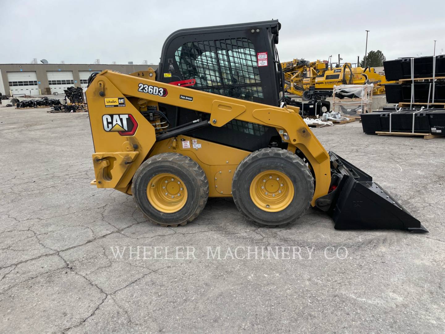 2021 Caterpillar 236D3 C3H2 Skid Steer Loader