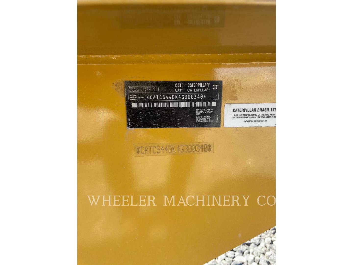 2021 Caterpillar CS44B Vibratory Single