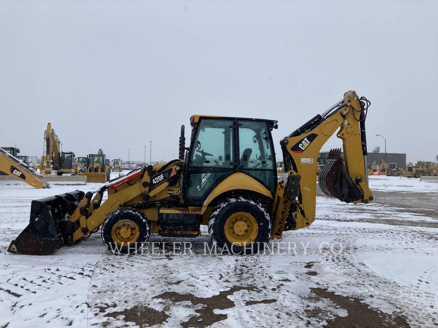 2013 Caterpillar 420F ITEMP Tractor Loader Backhoe