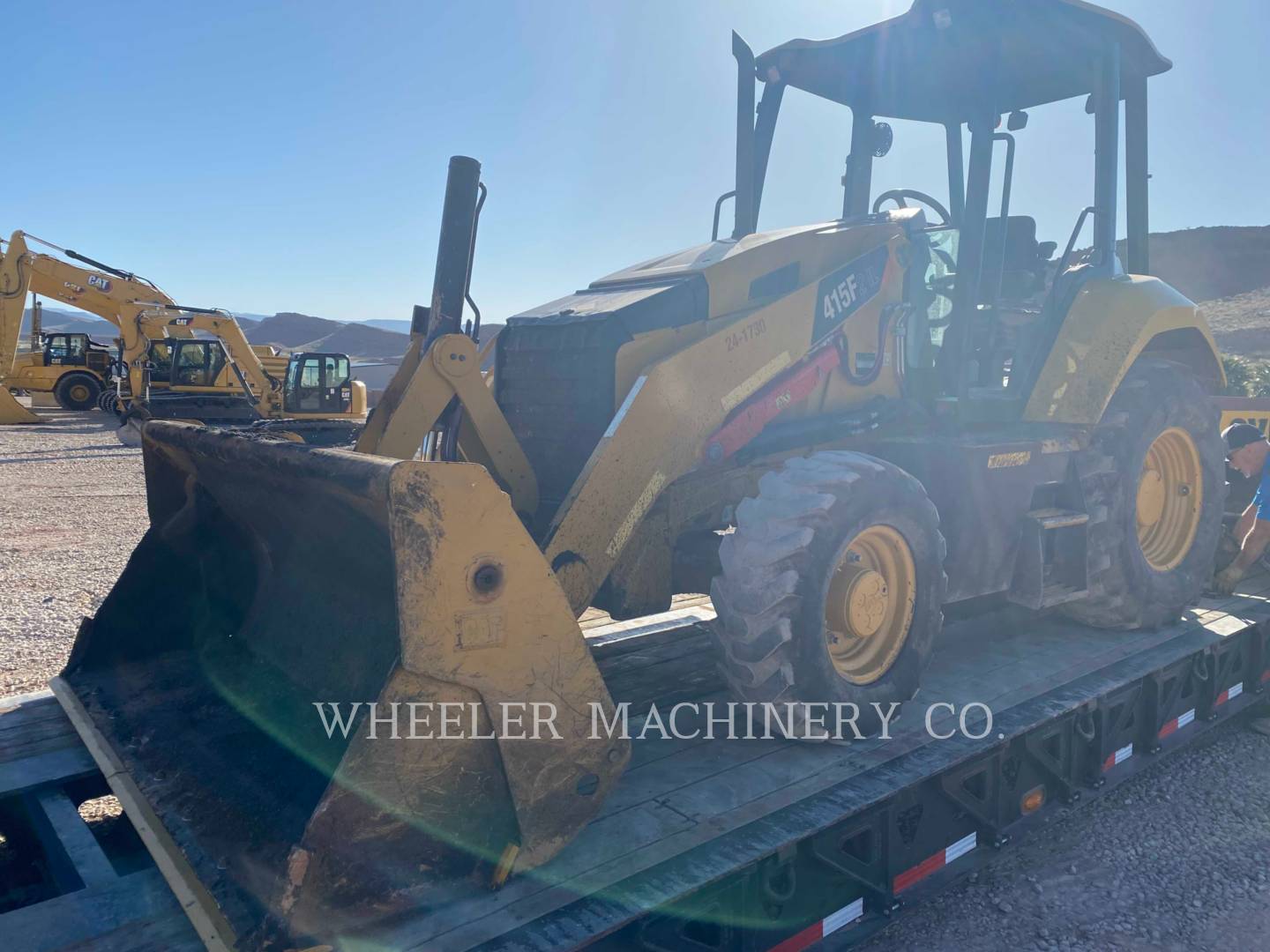 2016 Caterpillar 415F2 IL Tractor Loader Backhoe