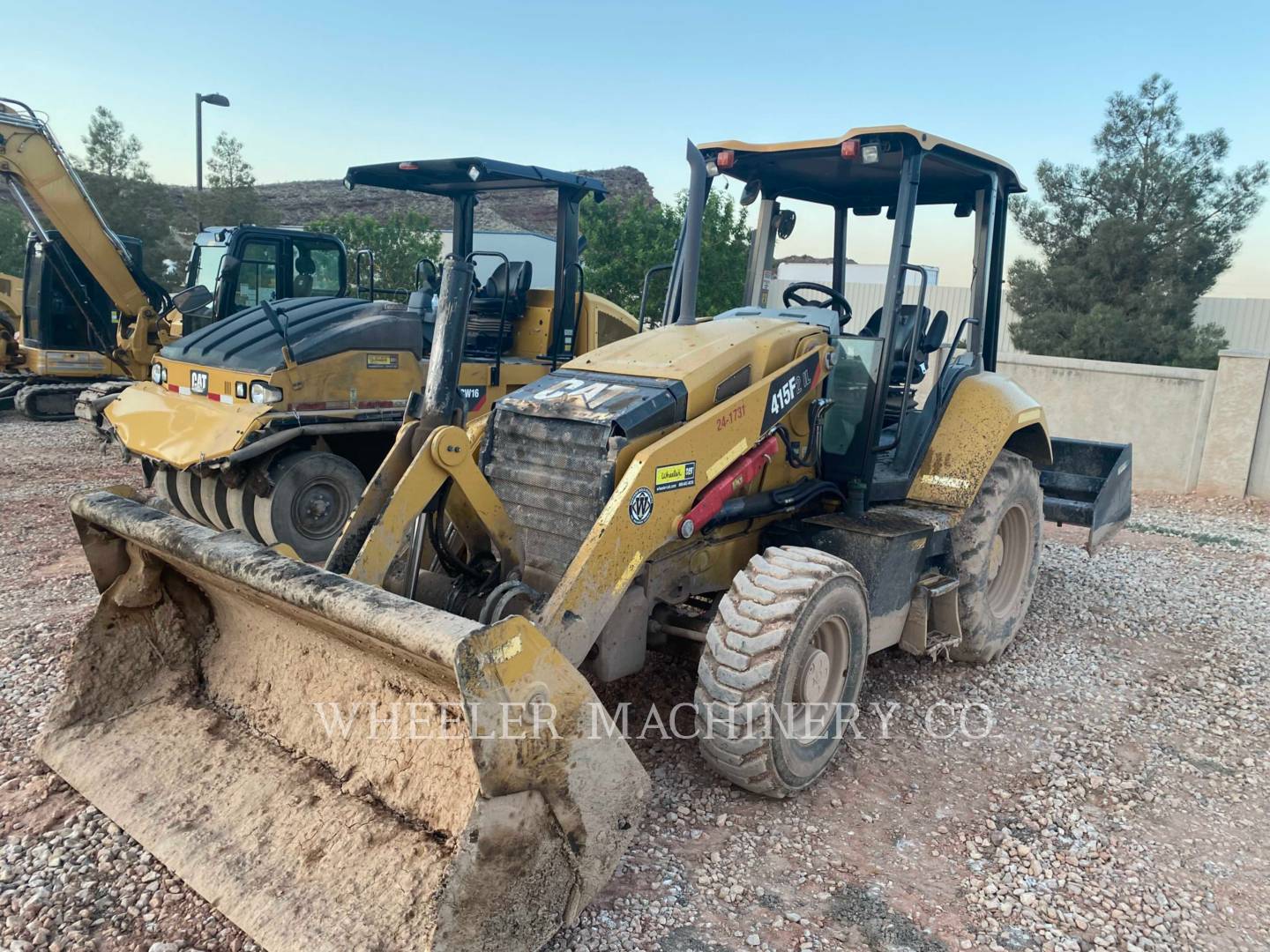 2016 Caterpillar 415F2 IL Tractor Loader Backhoe