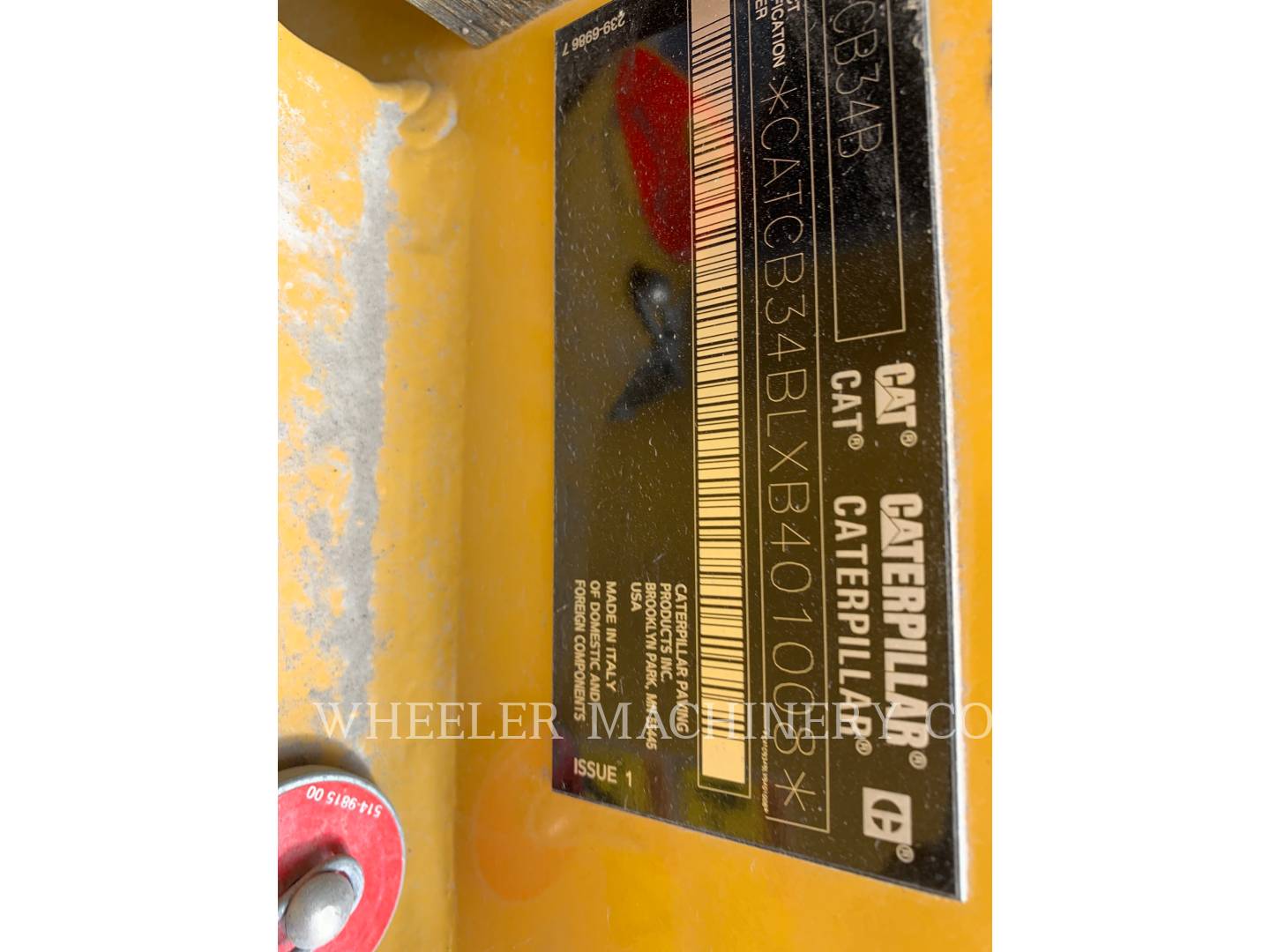 2020 Caterpillar CB34B CN Vibratory Double