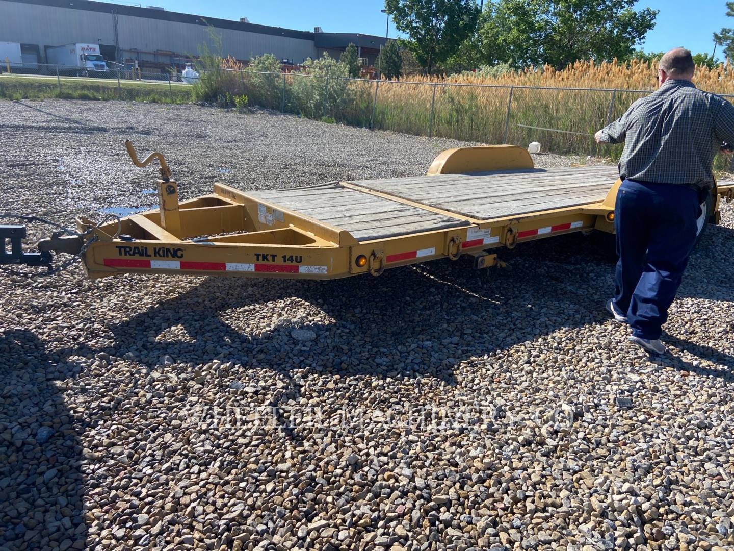 2013 Trail King TR TKT14U4 Trailer