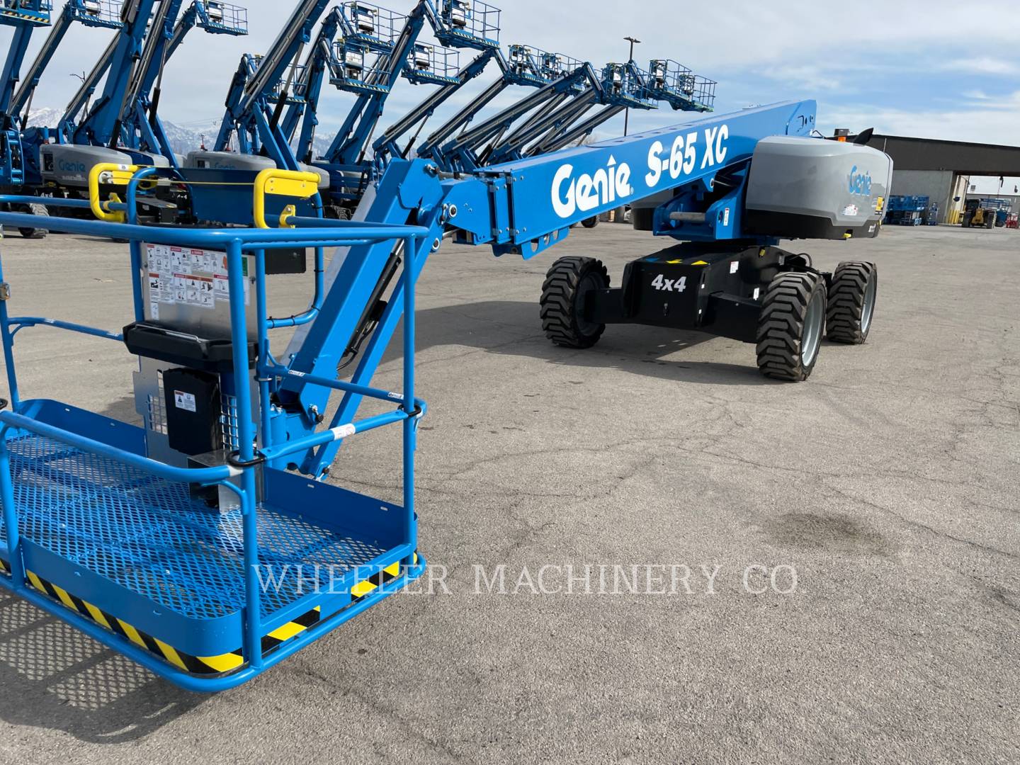 2021 Genie S65XC Lift Truck