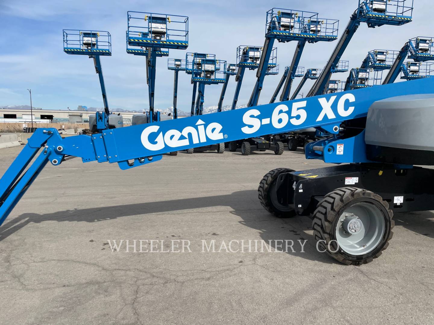 2021 Genie S65XC Lift Truck