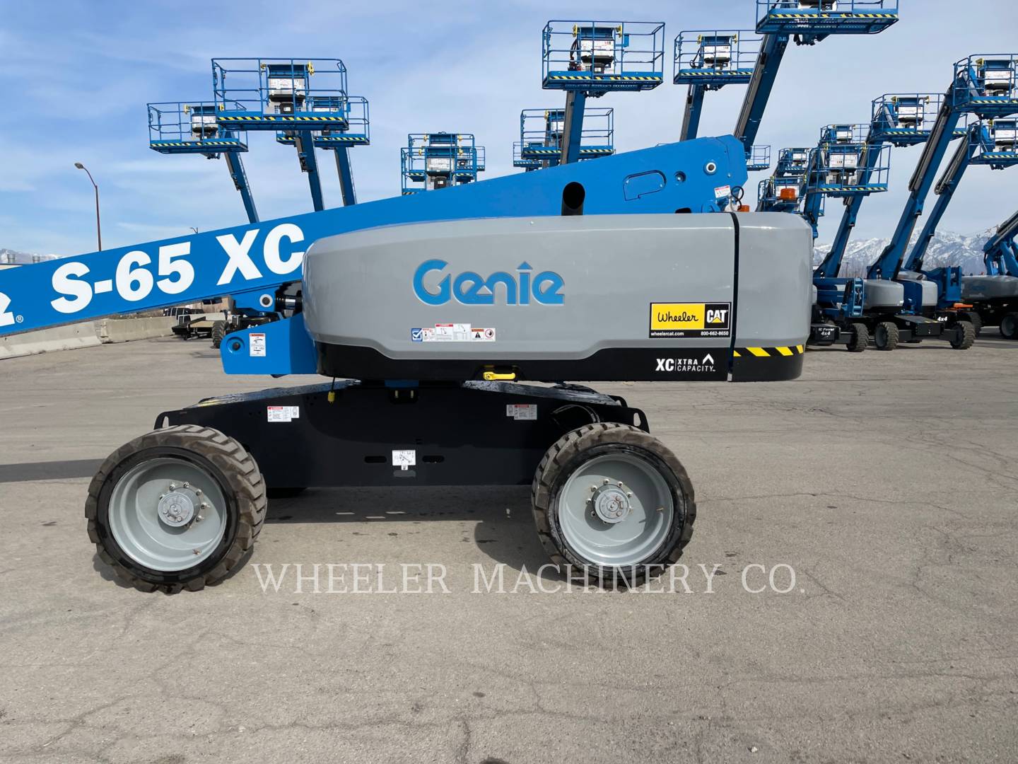 2021 Genie S65XC Lift Truck