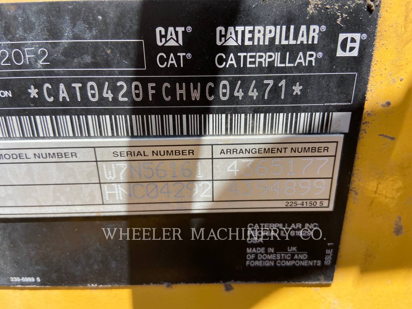 2019 Caterpillar 420F2 E Tractor Loader Backhoe