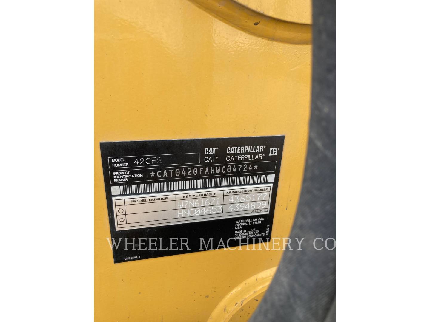 2019 Caterpillar 420F2 E Tractor Loader Backhoe