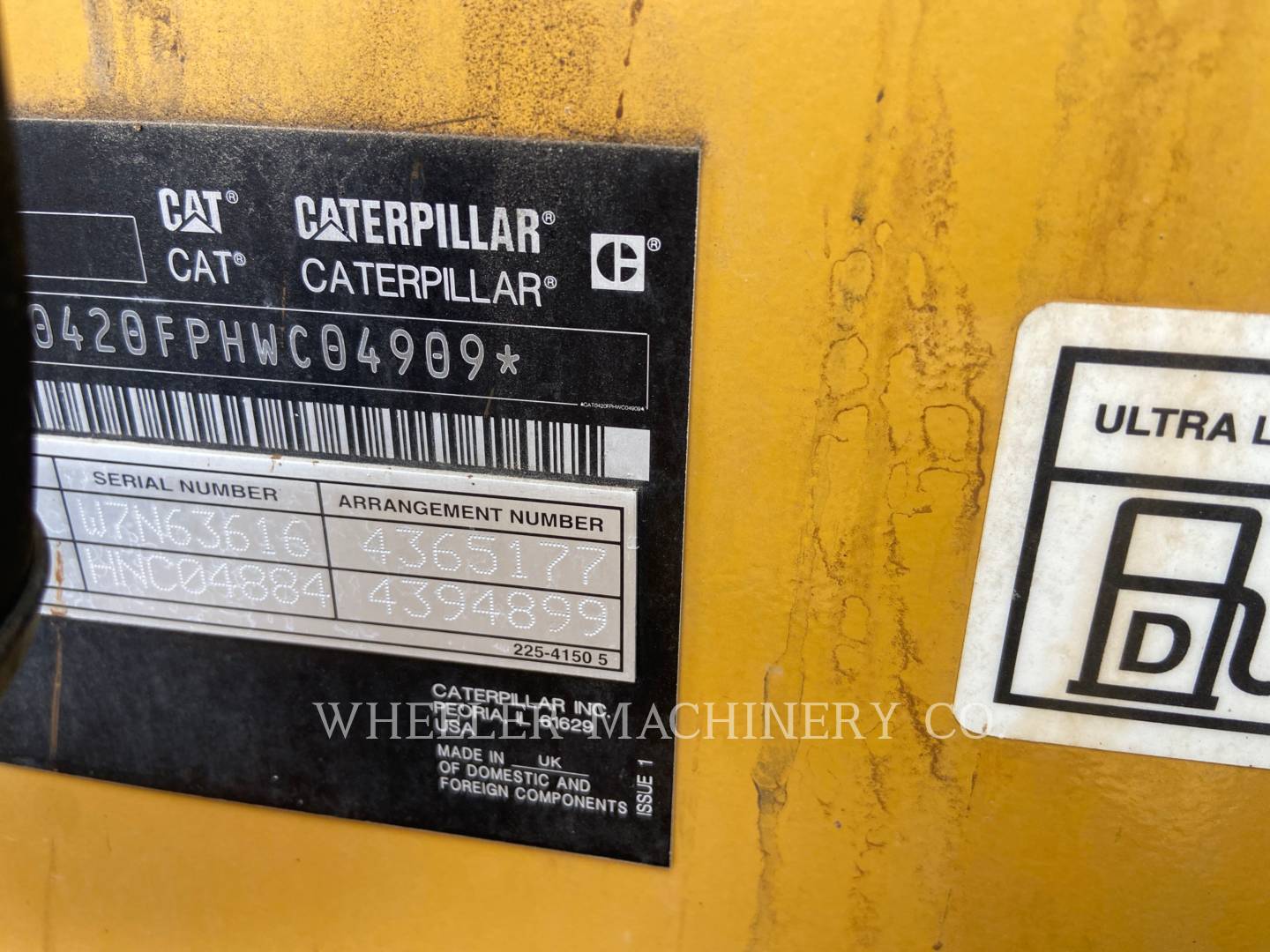 2019 Caterpillar 420F2 E Tractor Loader Backhoe