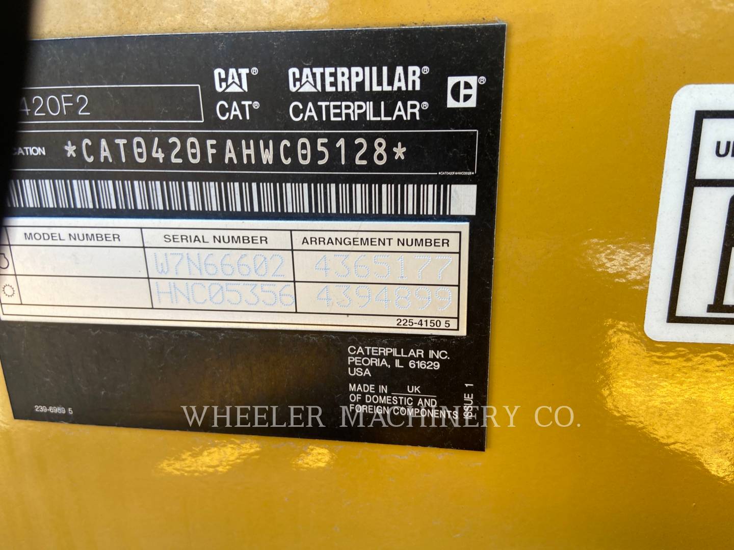 2019 Caterpillar 420F2 E Tractor Loader Backhoe