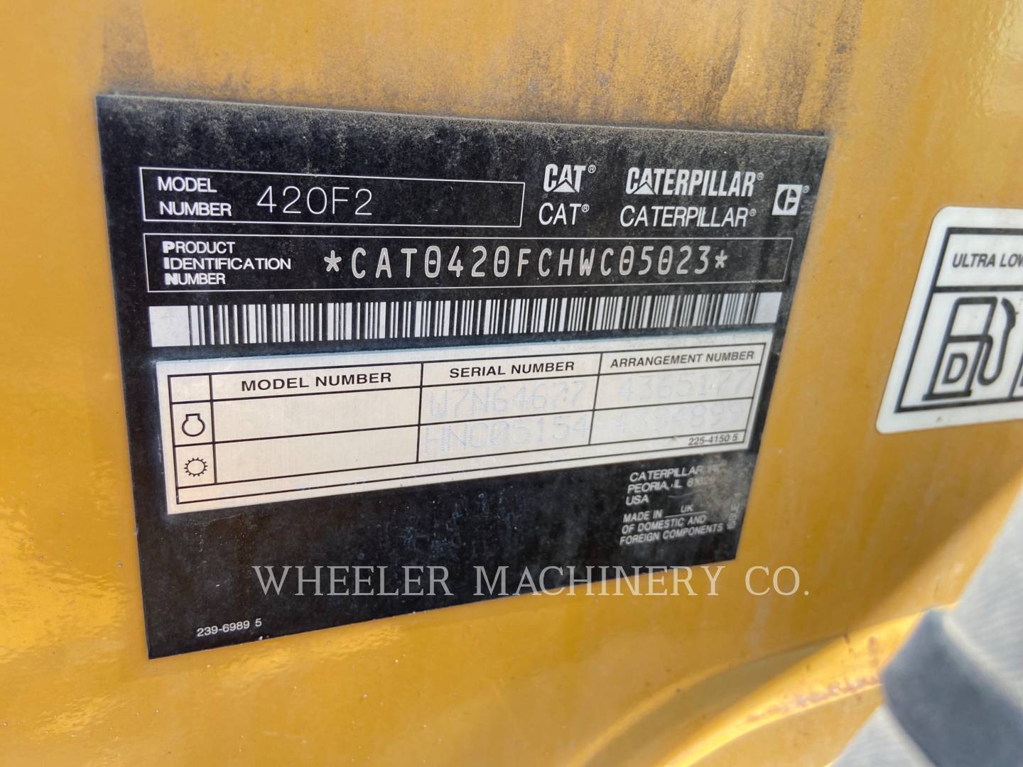 2019 Caterpillar 420F2 E TH Tractor Loader Backhoe