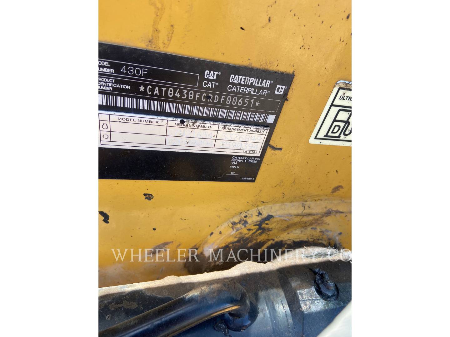 2014 Caterpillar 430F E Tractor Loader Backhoe