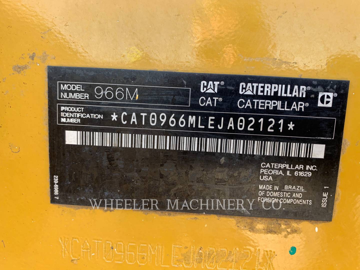 2020 Caterpillar 966M Wheel Loader