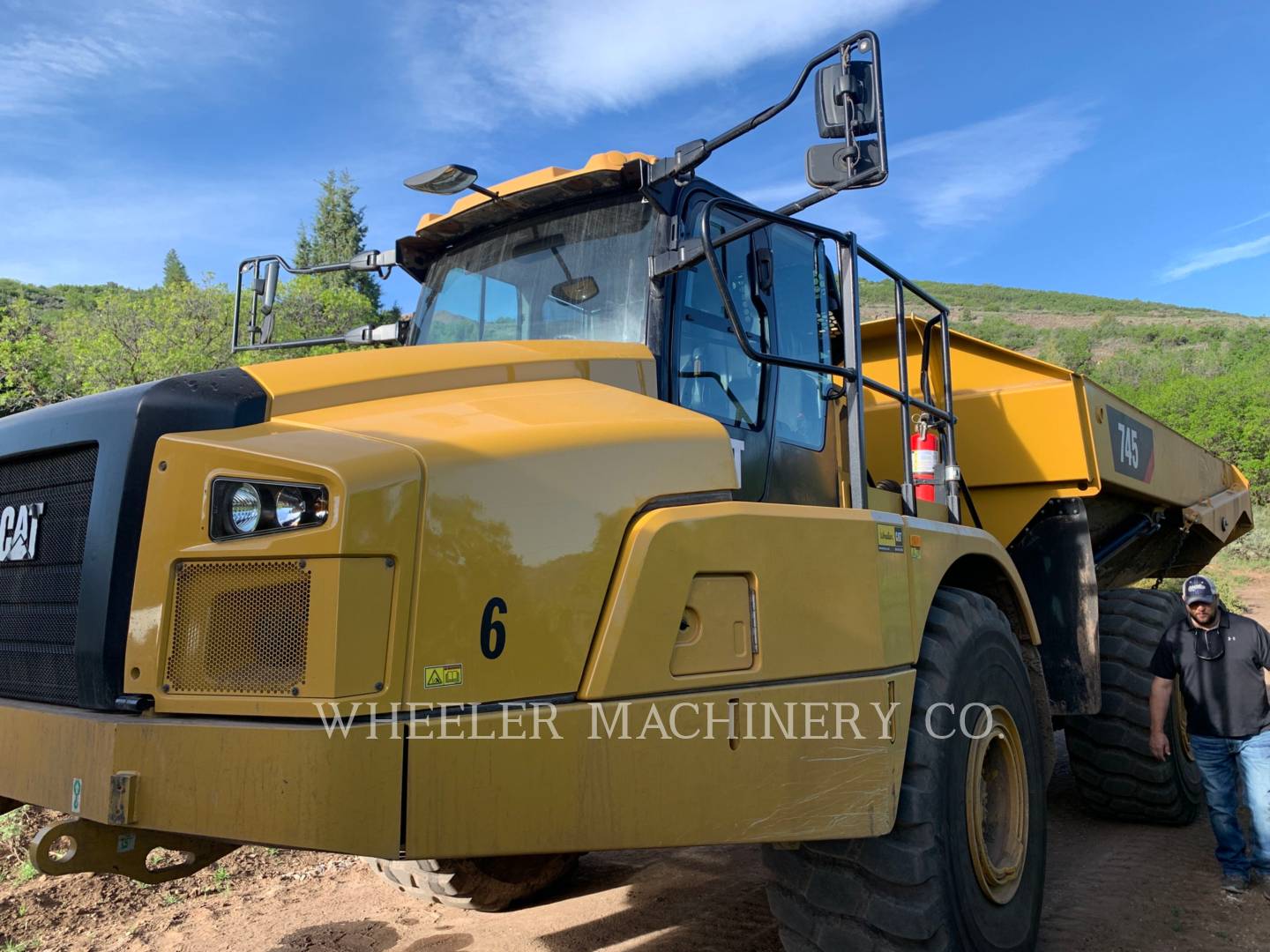 2020 Caterpillar 745 TG Articulated Truck