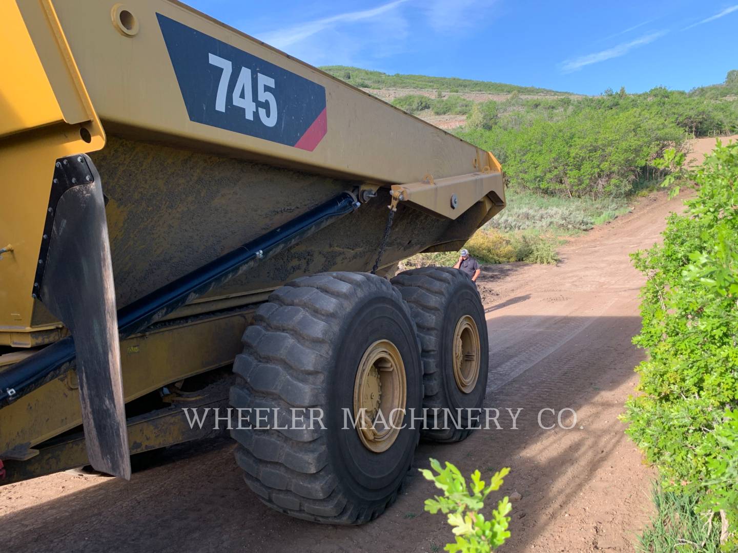 2020 Caterpillar 745 TG Articulated Truck