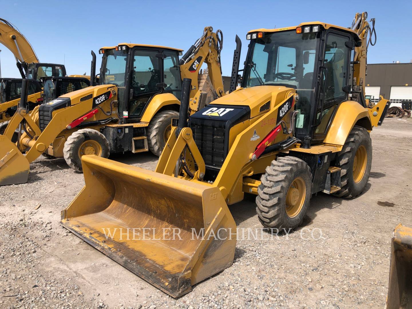 2018 Caterpillar 420F2 E Tractor Loader Backhoe