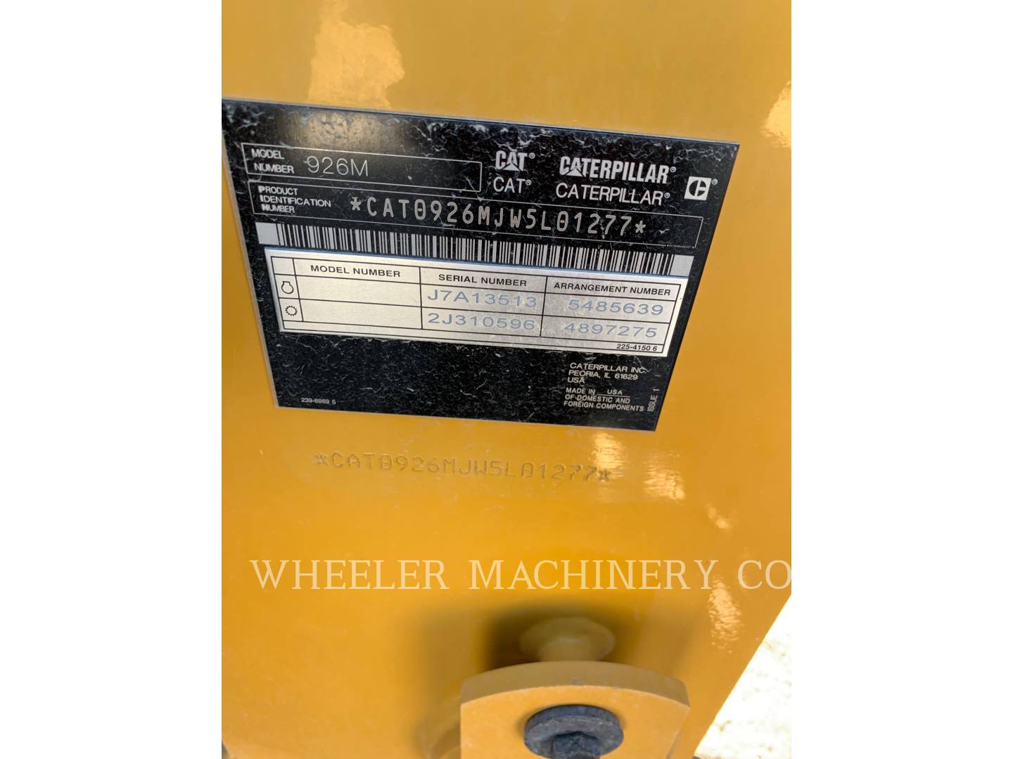 2021 Caterpillar 926M QC Wheel Loader