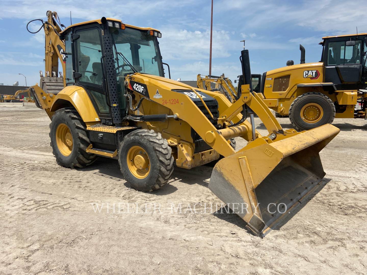 2018 Caterpillar 420F2 E Tractor Loader Backhoe