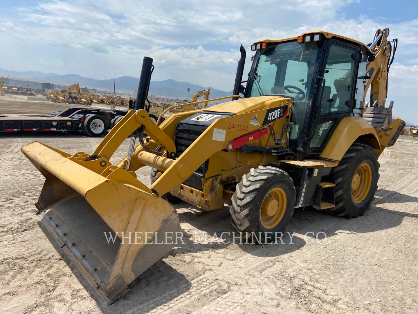 2018 Caterpillar 420F2 E Tractor Loader Backhoe