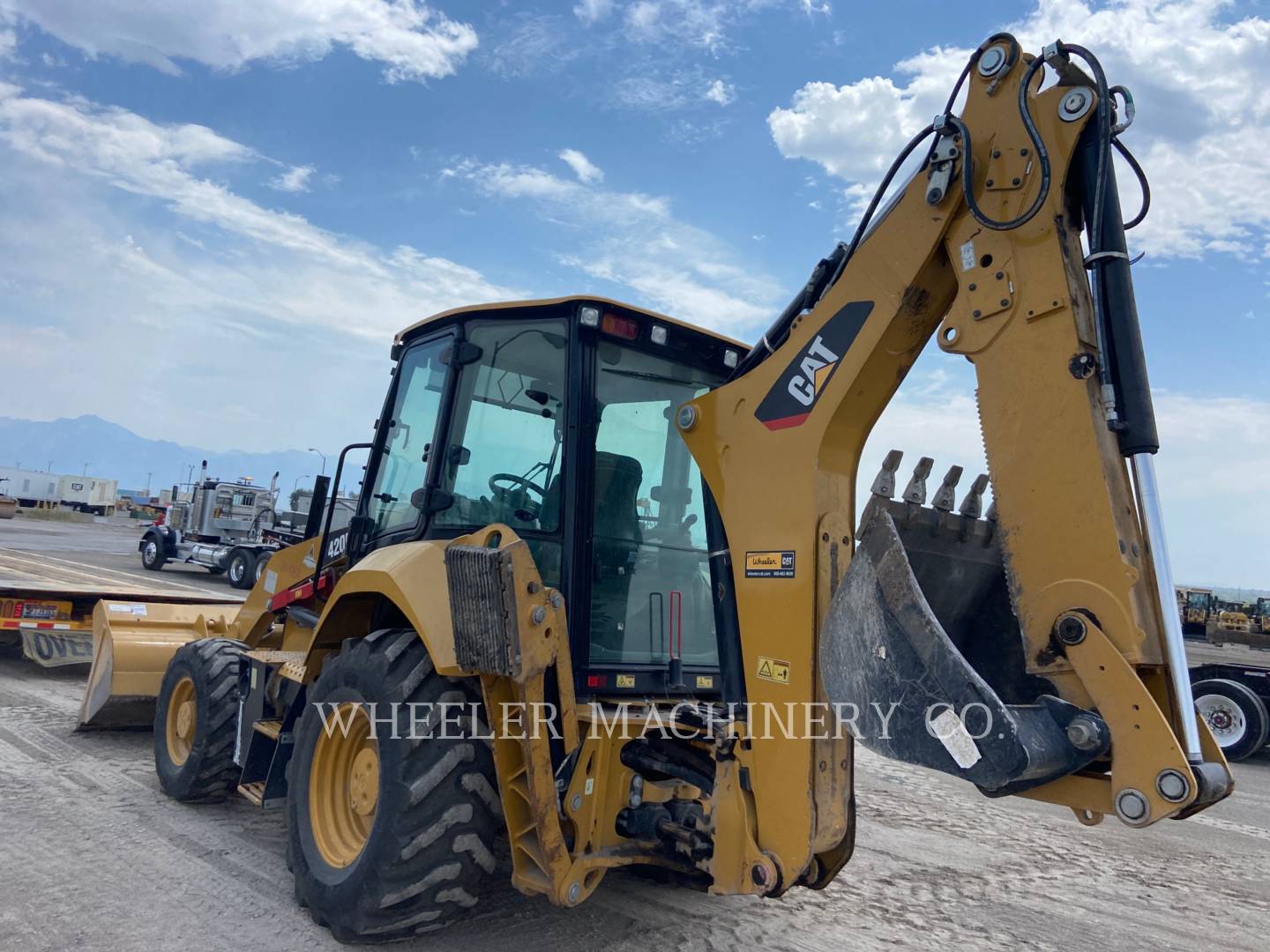 2018 Caterpillar 420F2 E Tractor Loader Backhoe