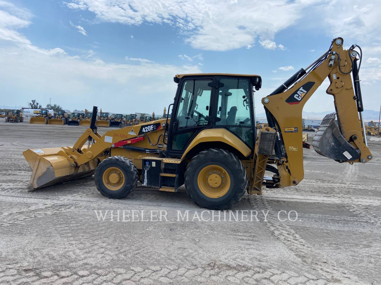 2018 Caterpillar 420F2 E Tractor Loader Backhoe