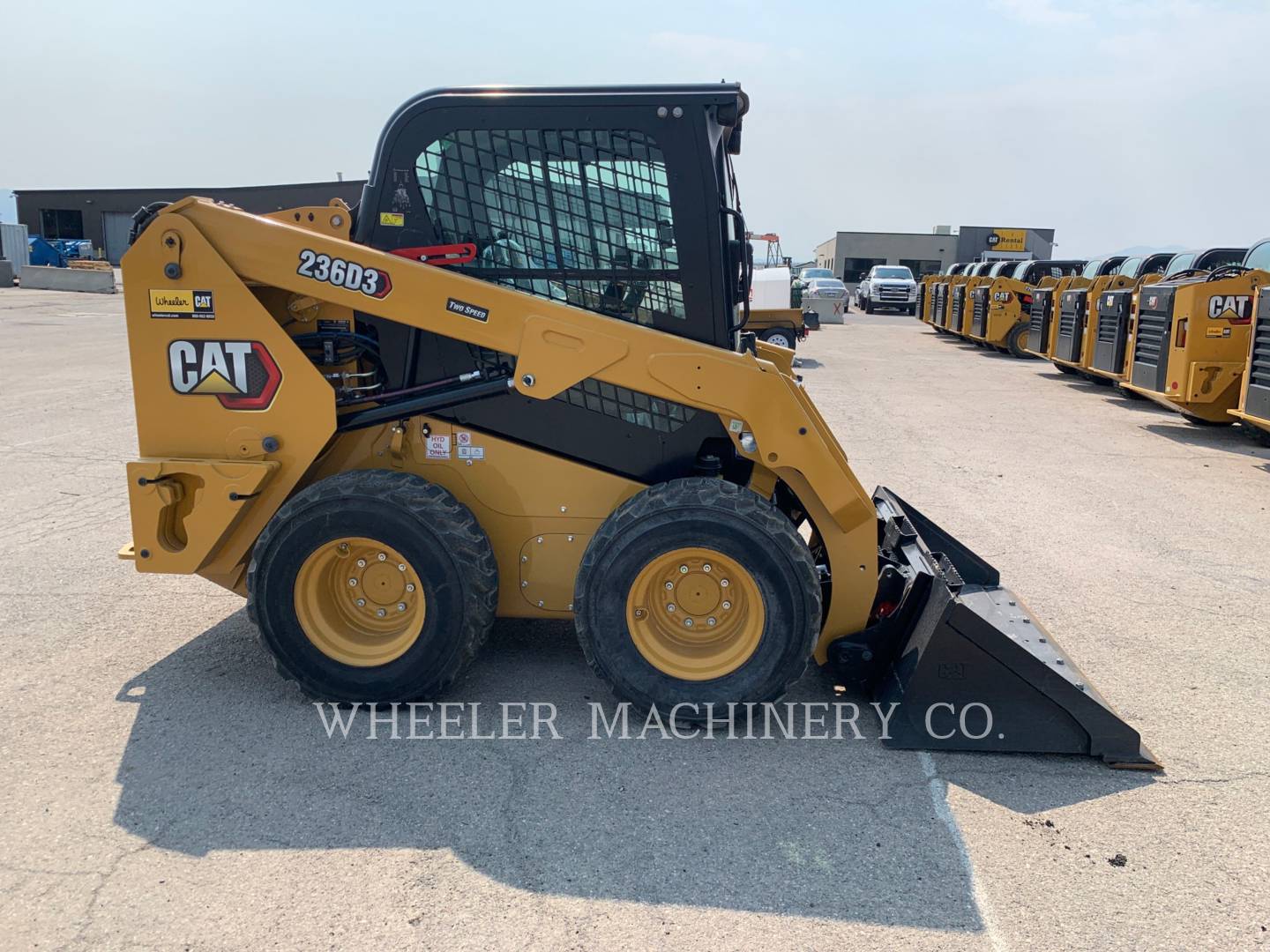 2021 Caterpillar 236D3 C3H2 Skid Steer Loader