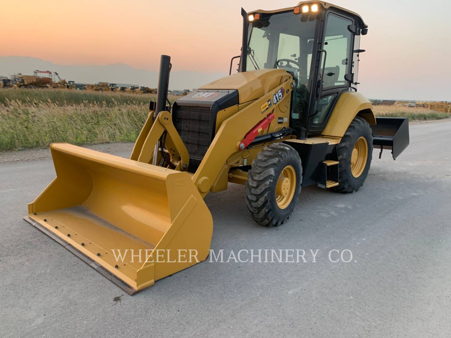 2021 Caterpillar 415 IL CAB Tractor Loader Backhoe