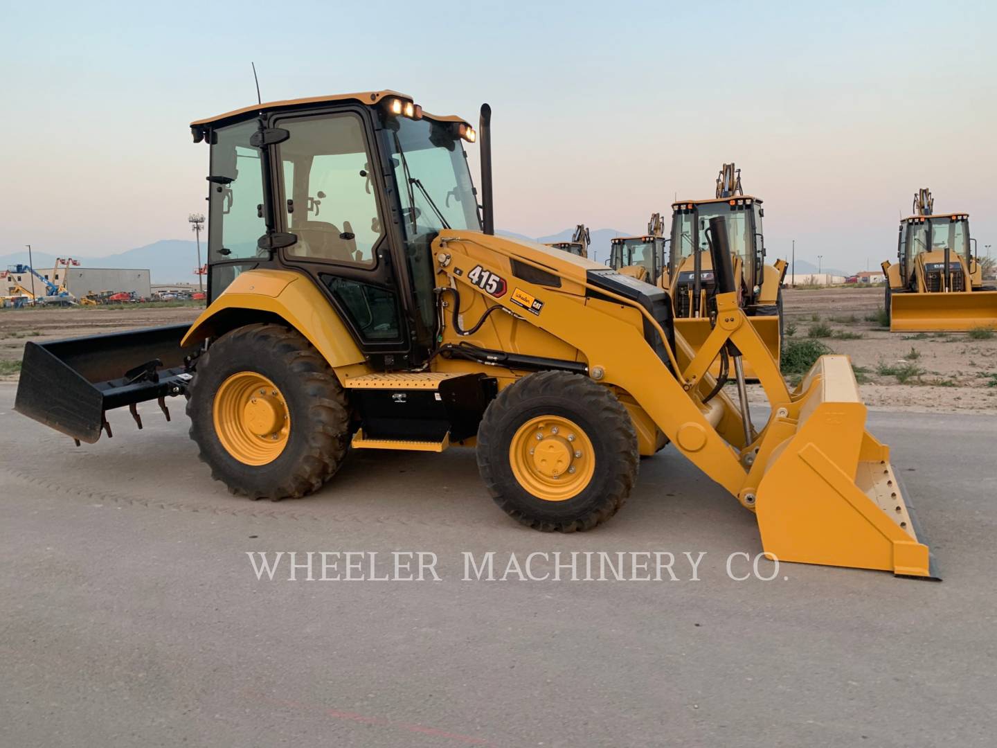 2021 Caterpillar 415 IL CAB Tractor Loader Backhoe