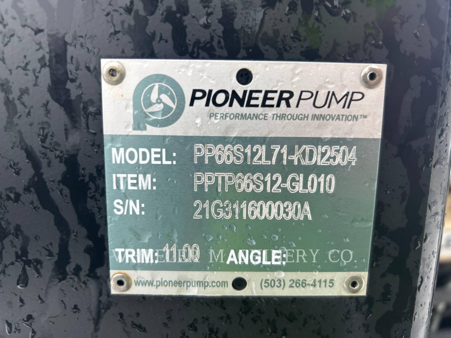 2021 Misc 6 PP66S12 Pumps