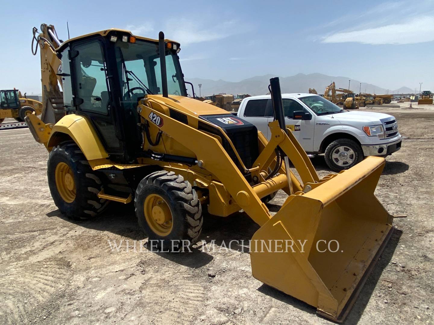 2021 Caterpillar 420 E Tractor Loader Backhoe