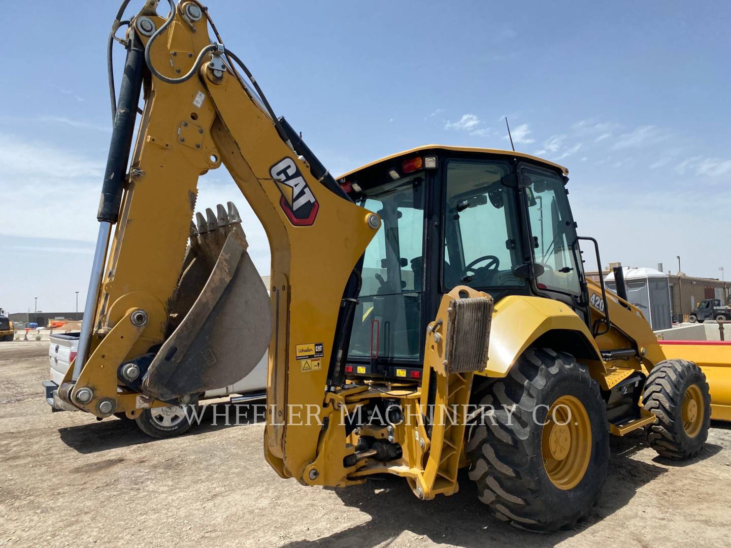 2021 Caterpillar 420 E Tractor Loader Backhoe