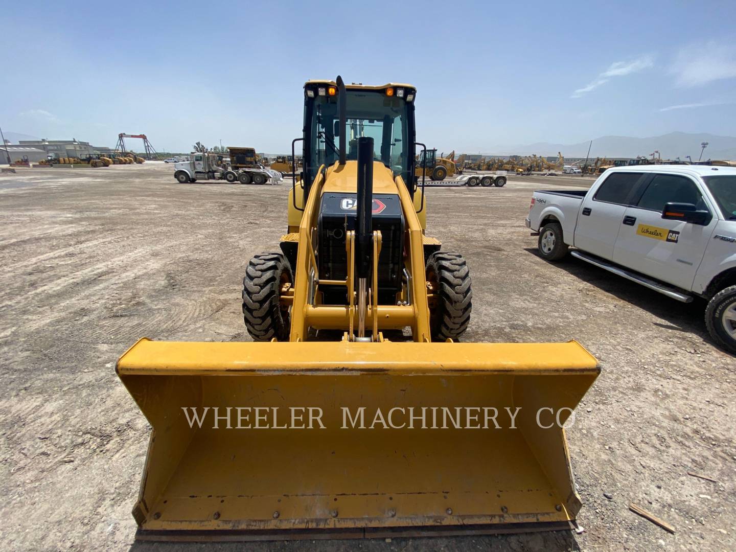 2021 Caterpillar 420 E Tractor Loader Backhoe