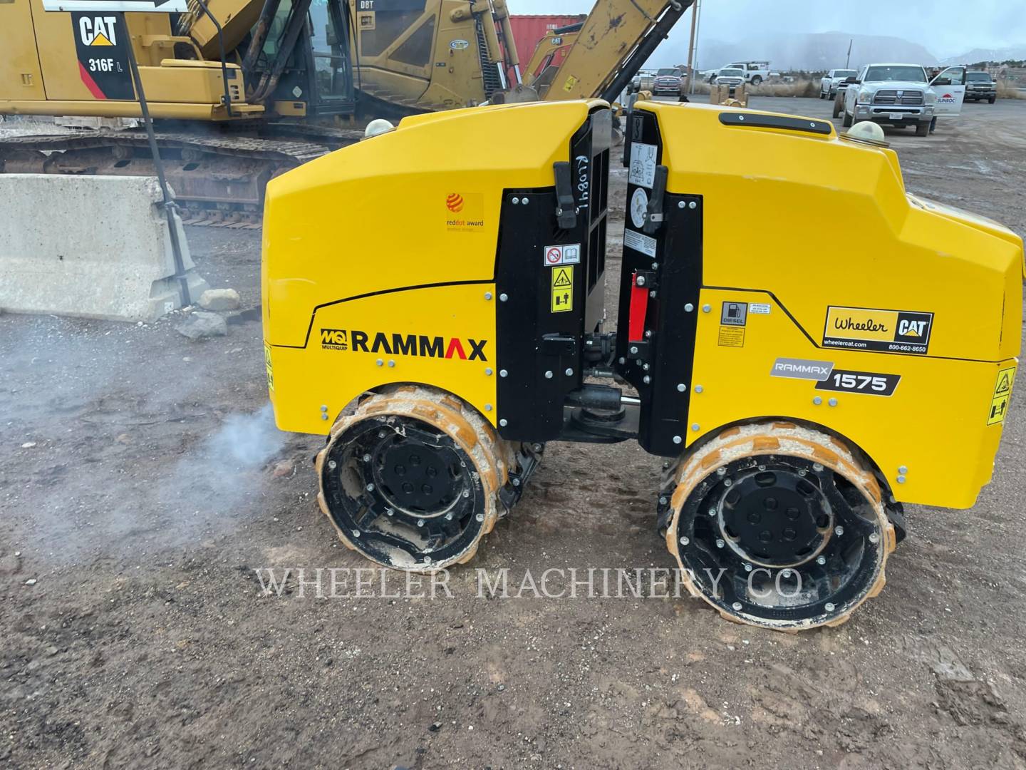 2022 Multiquip RX1575 Roller