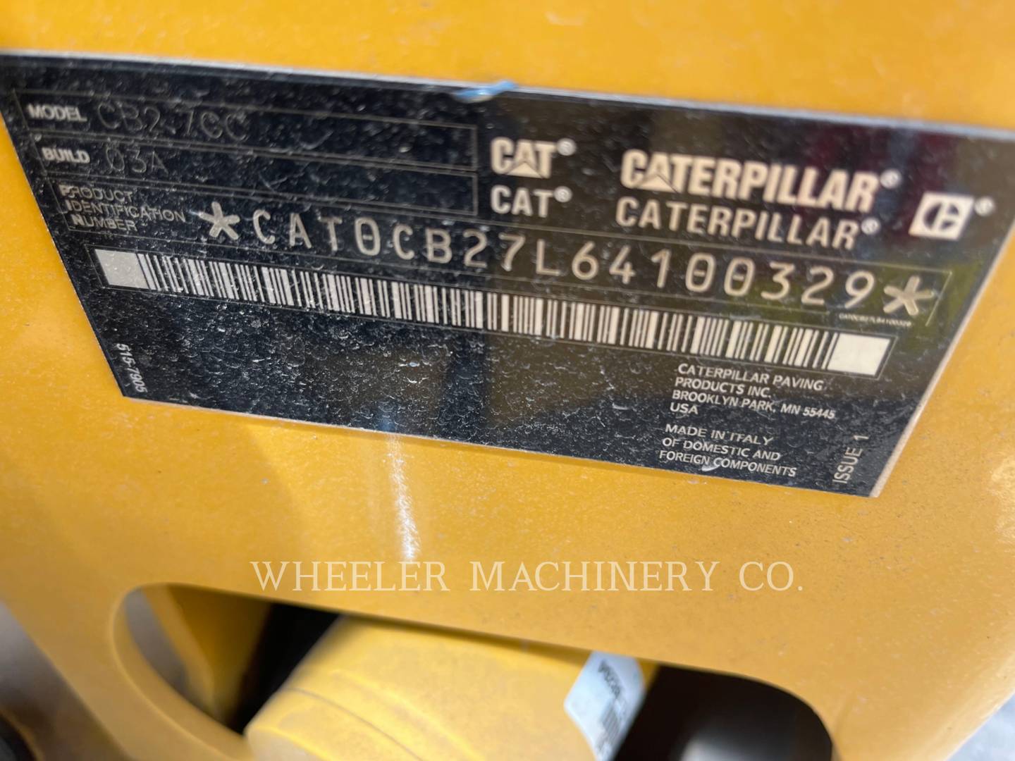 2022 Caterpillar CB2.7 GC Vibratory Double