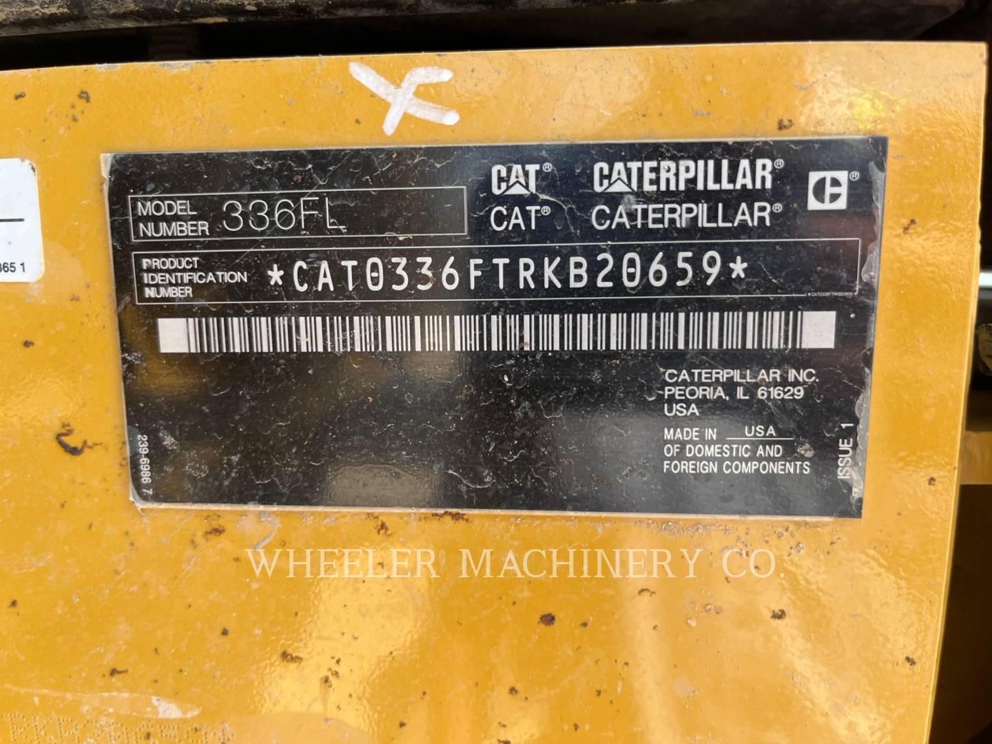 2018 Caterpillar 336F L CF Excavator