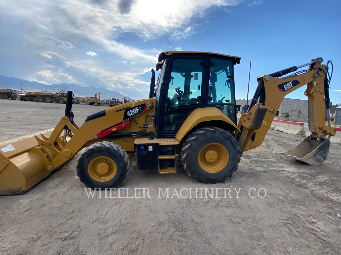 2018 Caterpillar 420F2 E Tractor Loader Backhoe