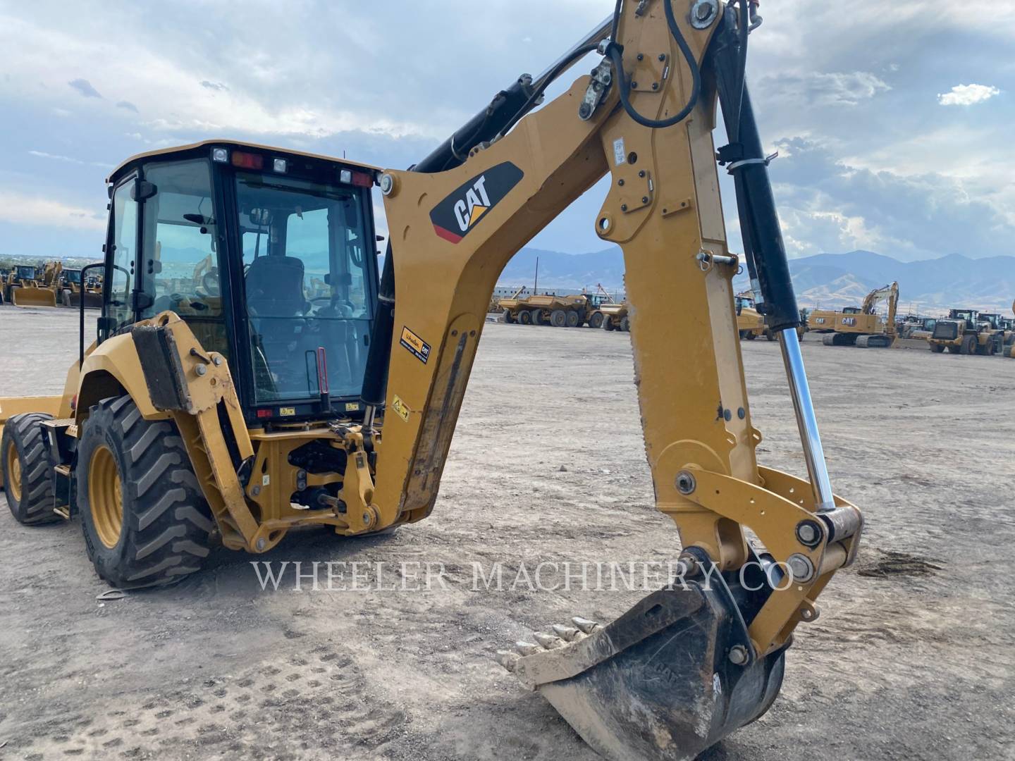 2018 Caterpillar 420F2 E Tractor Loader Backhoe