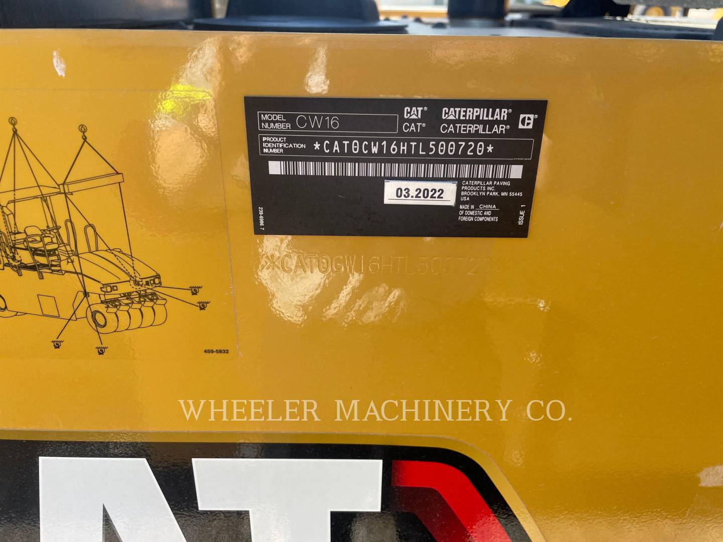 2022 Caterpillar CW16 Compactor