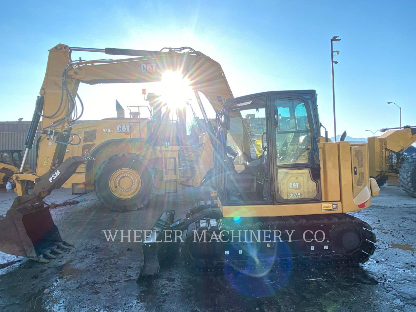 2022 Caterpillar 307.5 TH Excavator