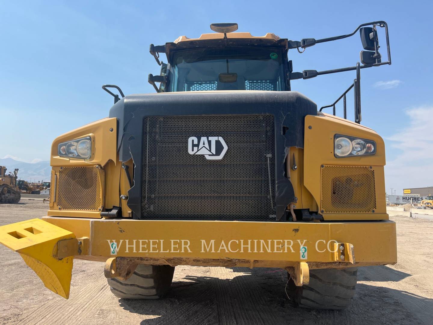 2021 Caterpillar 745 W/PAN Articulated Truck