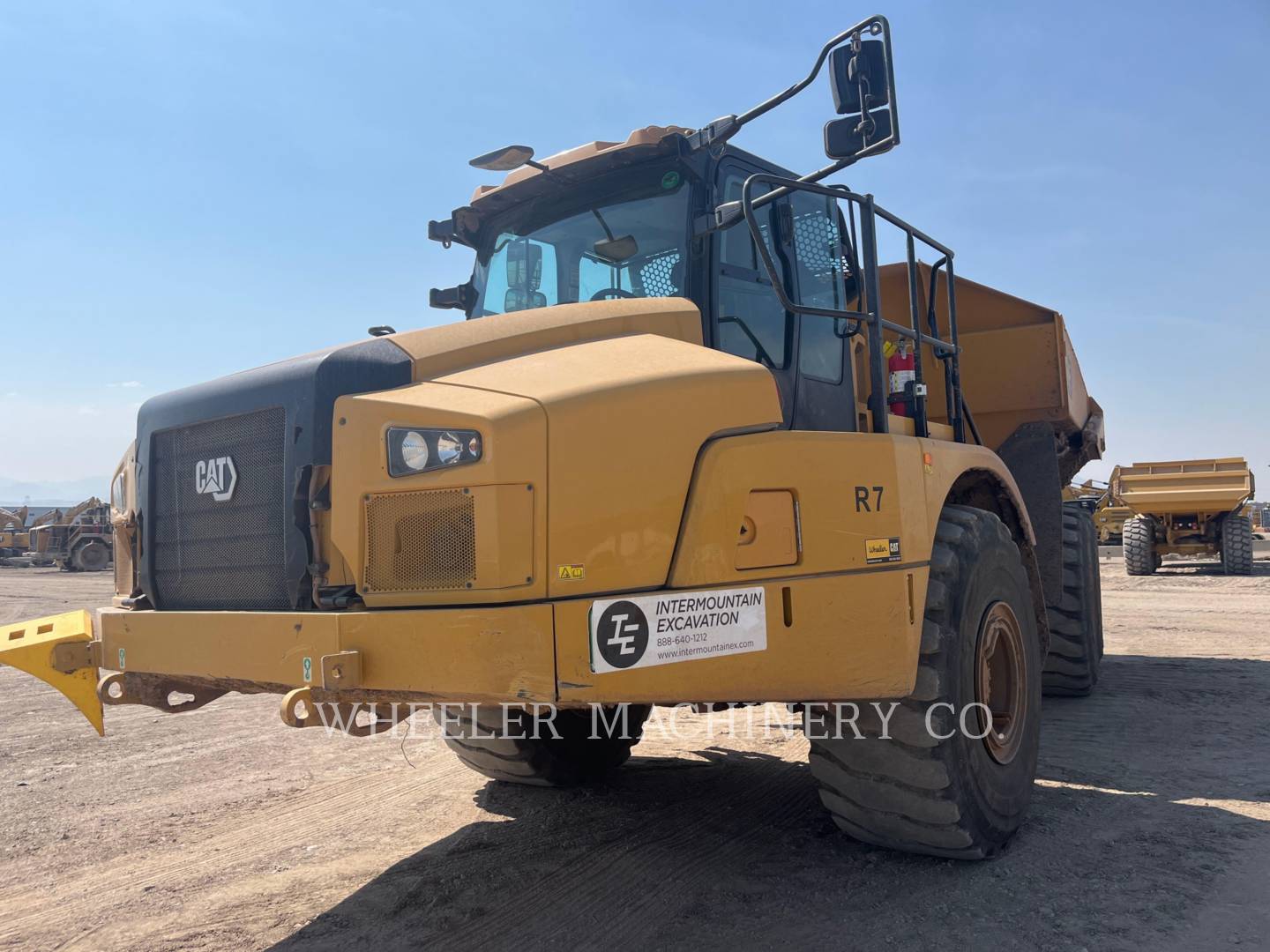 2021 Caterpillar 745 W/PAN Articulated Truck