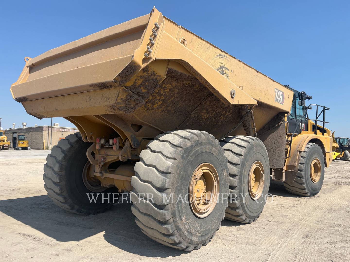 2021 Caterpillar 745 W/PAN Articulated Truck