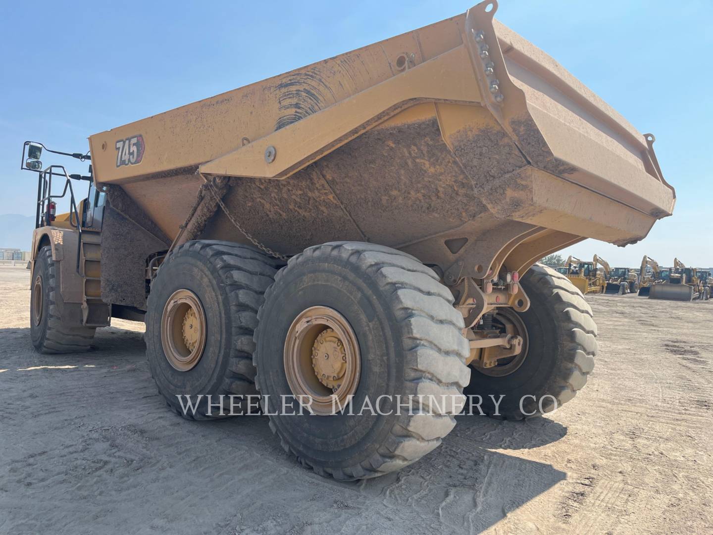 2021 Caterpillar 745 W/PAN Articulated Truck