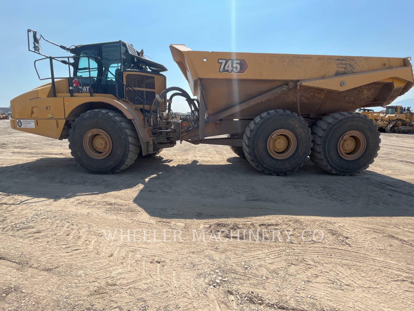 2021 Caterpillar 745 W/PAN Articulated Truck