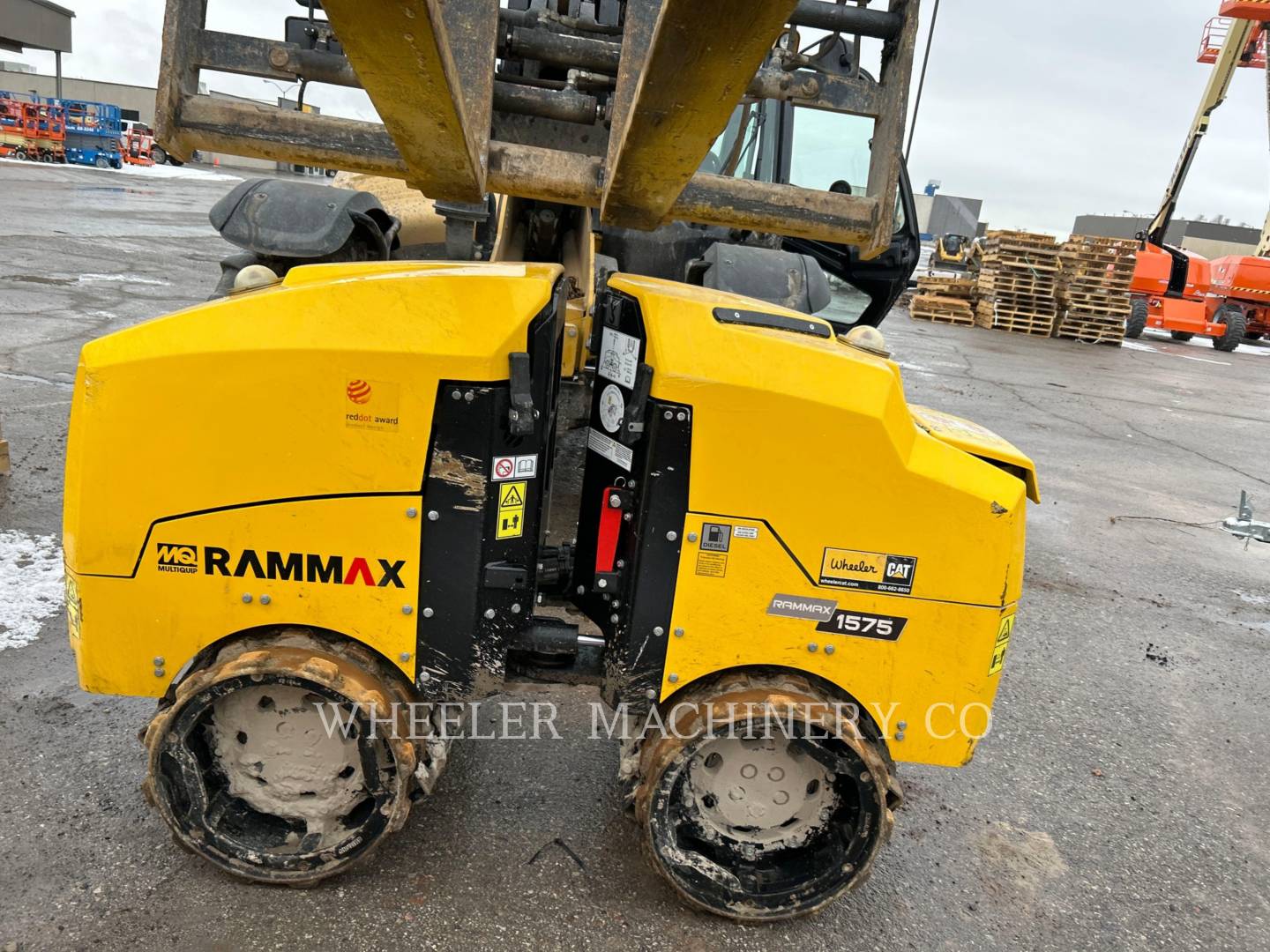 2022 Multiquip RX1575 Roller