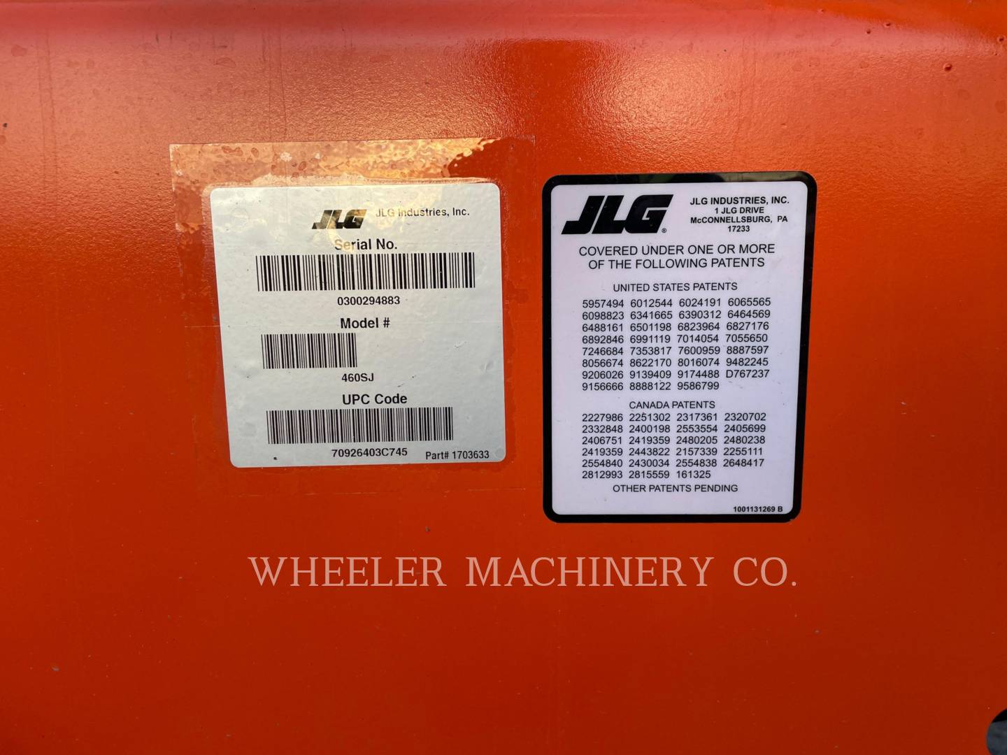 2022 JLG 460SJ SP Lift Truck