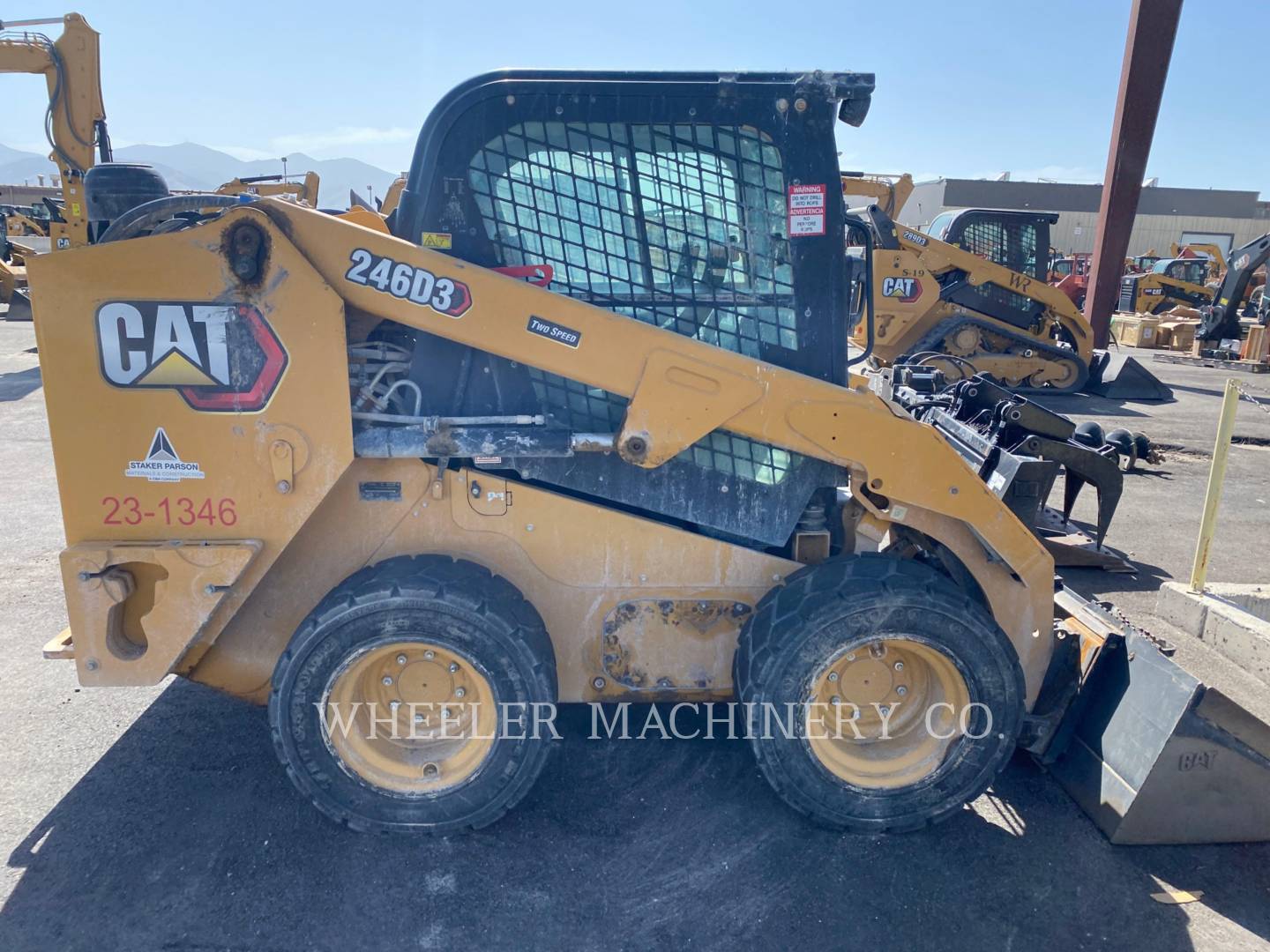 2020 Caterpillar 246D3 C3H2 Skid Steer Loader