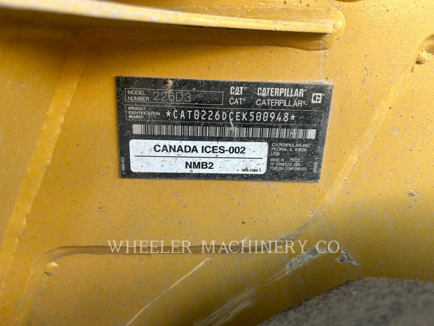 2022 Caterpillar 226D3 C1H2 Skid Steer Loader