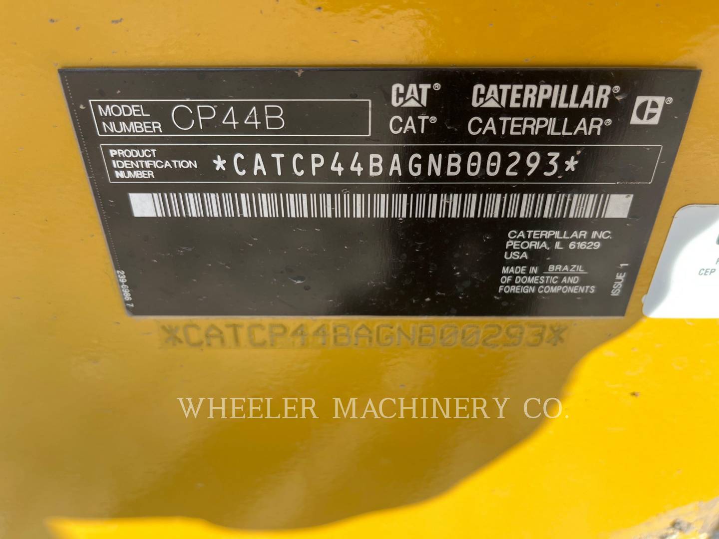 2022 Caterpillar CP44B Vibratory Single