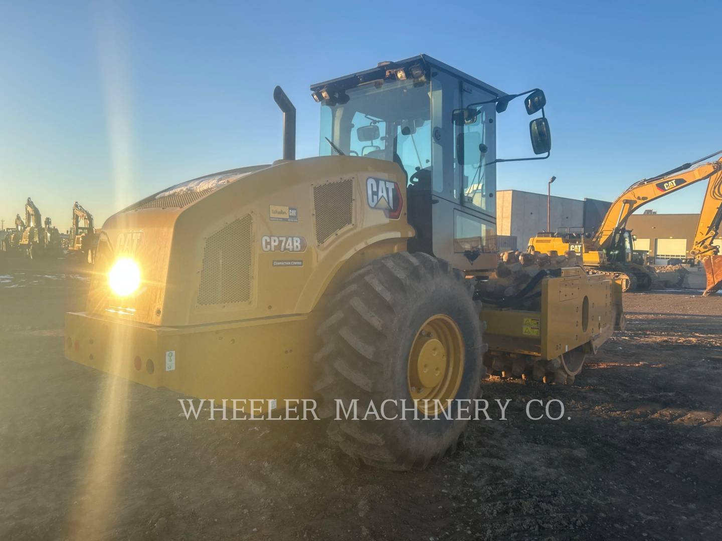 2022 Caterpillar CP74B Vibratory Single